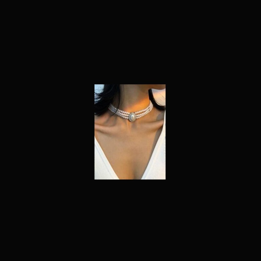 Faux Pearl Necklace